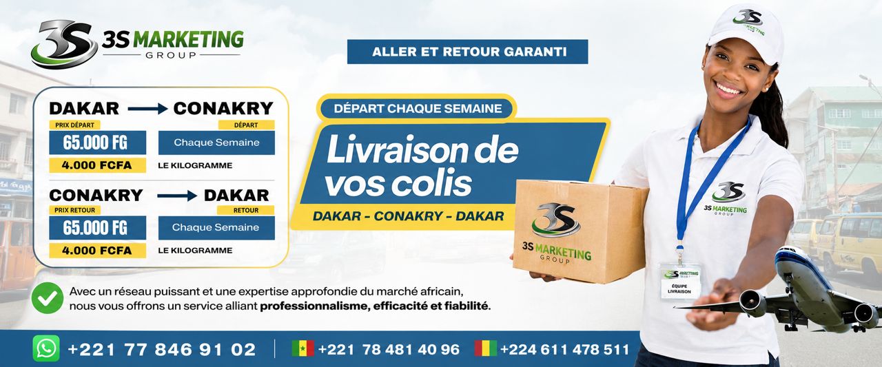 Livraison de colis 3S Marketing