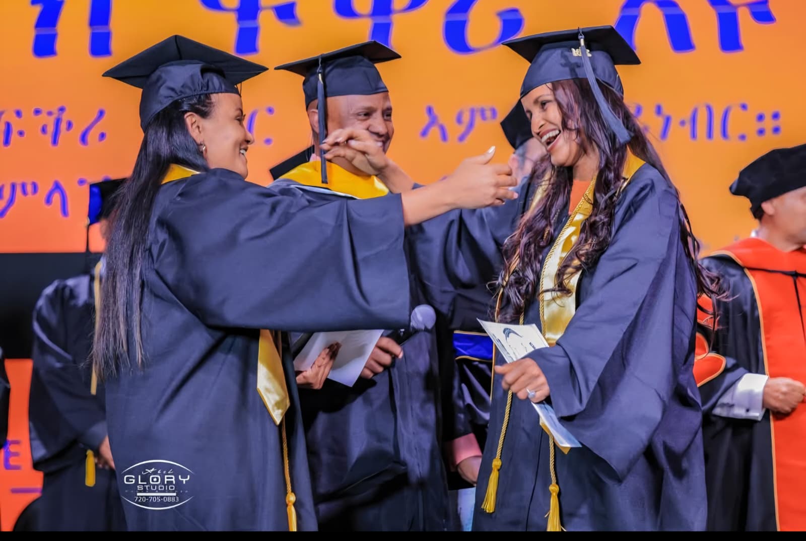 Graduates Celebrating Together