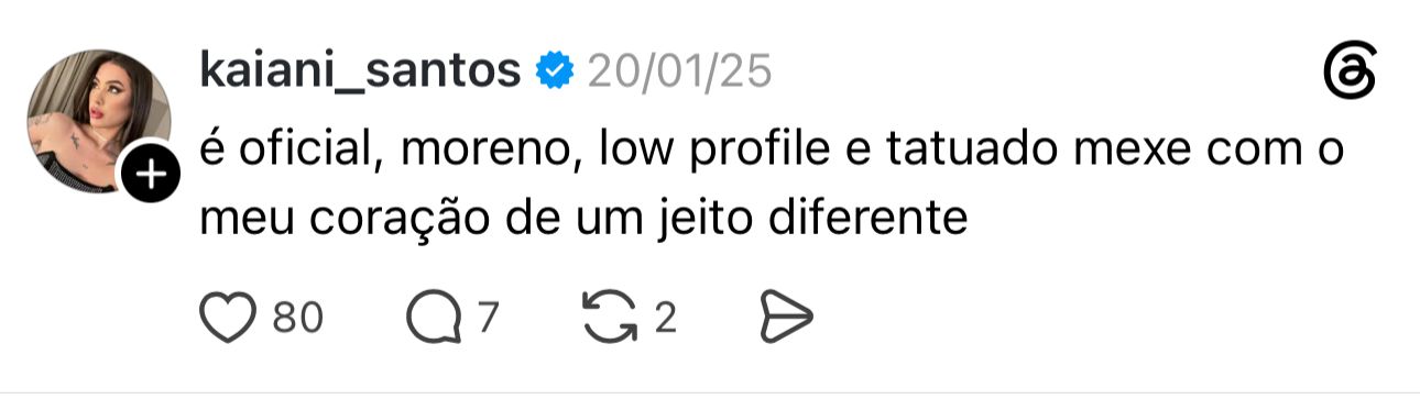 Depoimento de mulher - Kaiani Santos