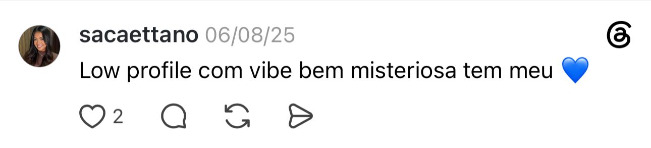 Depoimento de mulher - Low profile