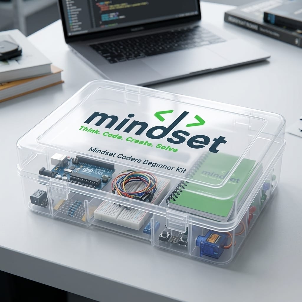 Mindset Coders Beginner Kit - STEM education kit for students in Uganda