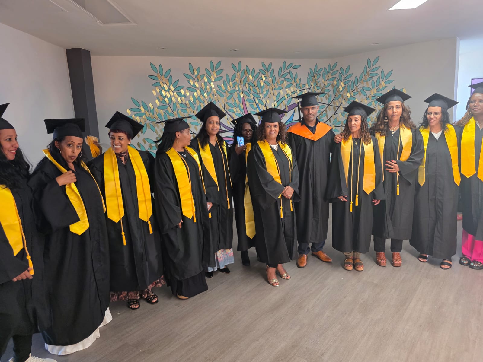 Graduates in Line Formation