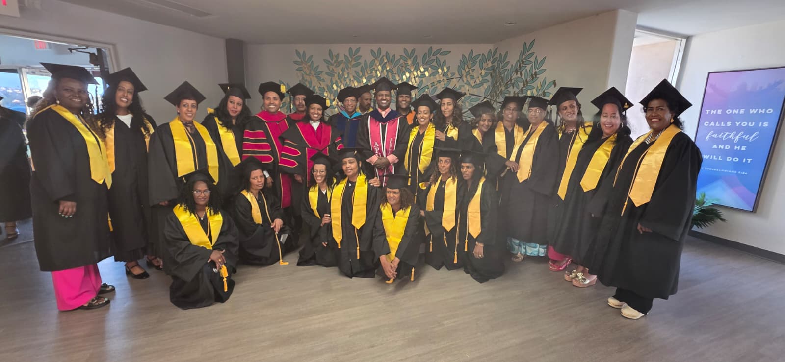 Graduates with Seated Row