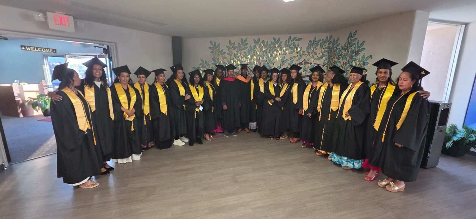 Graduates in Horseshoe Formation