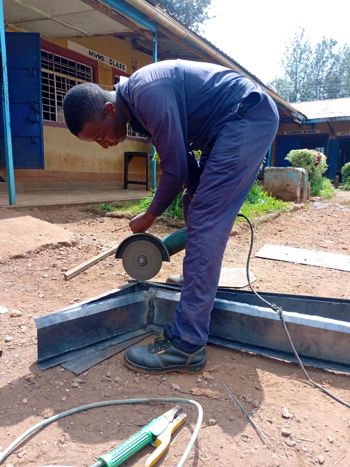 Plumbing practical training demonstration