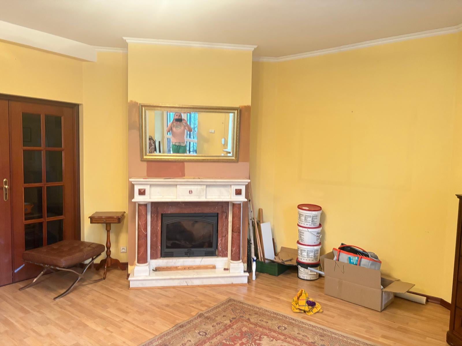 Bronze Elegance Living Room before transformation