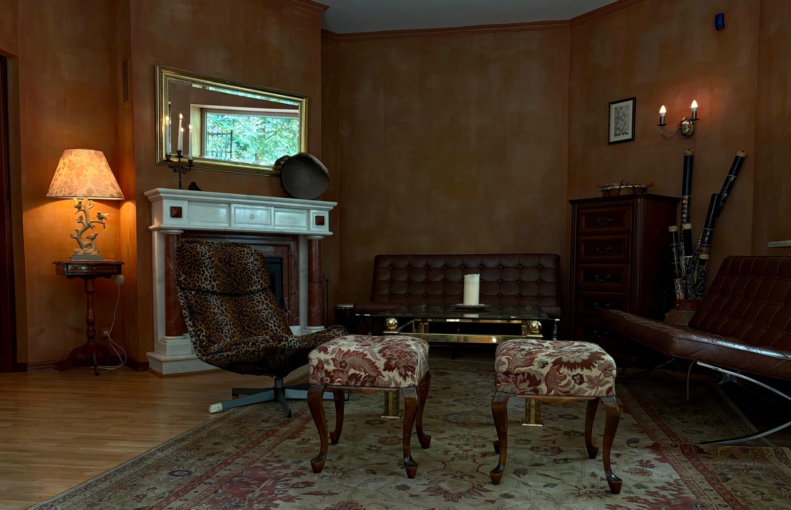 Bronze Elegance Living Room after transformation