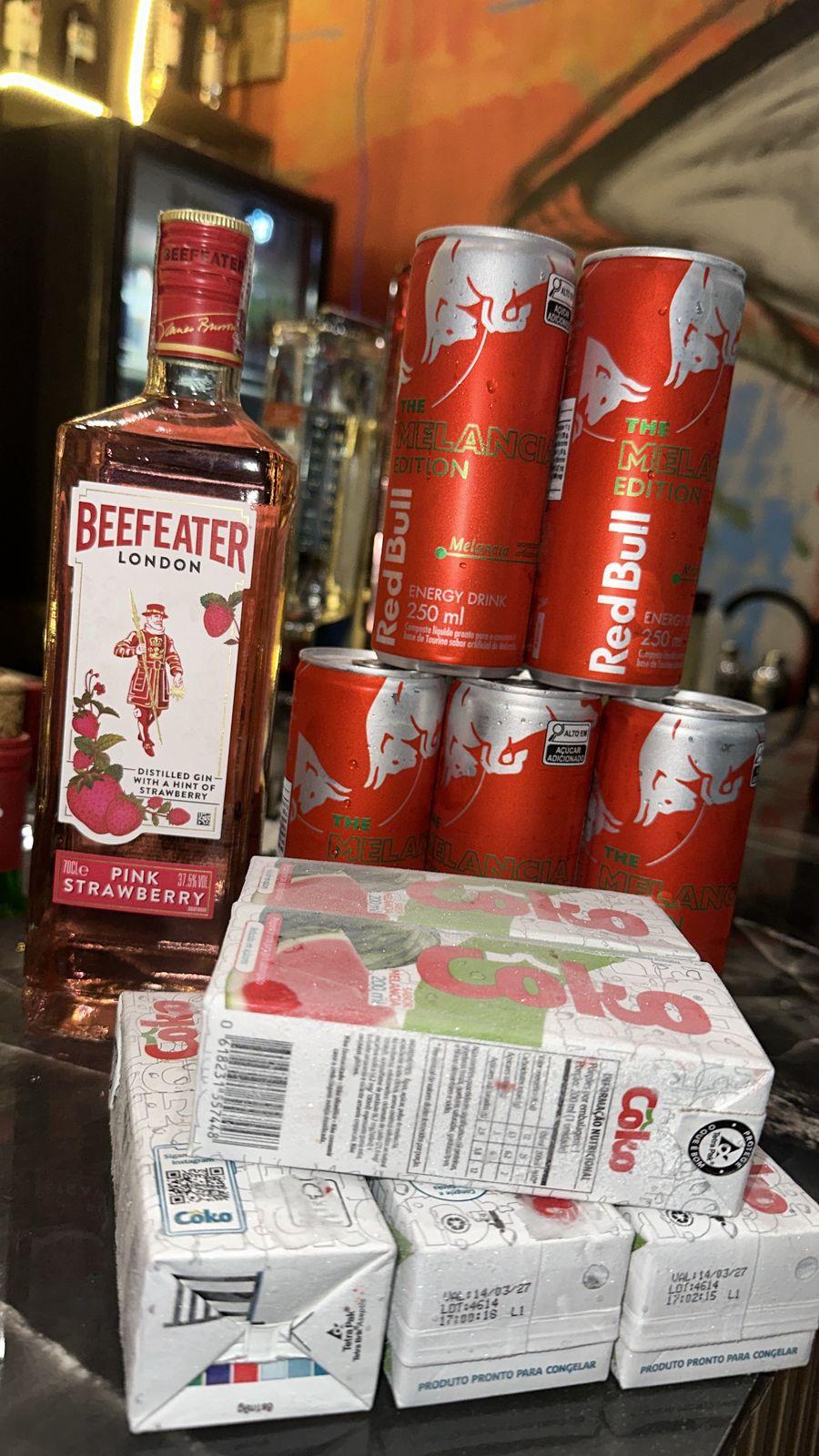 Combo Beefeater Pink