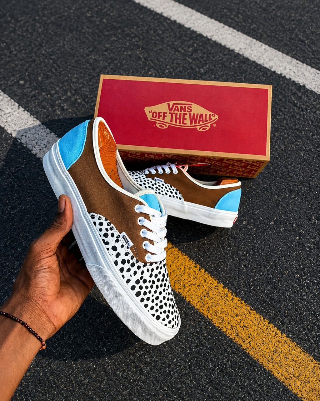 Vans Authentic Dalmatien Bleu