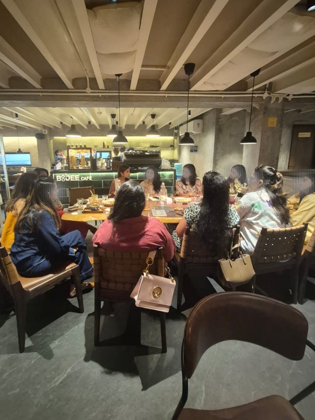Mothers gathered in a Silent Room circle