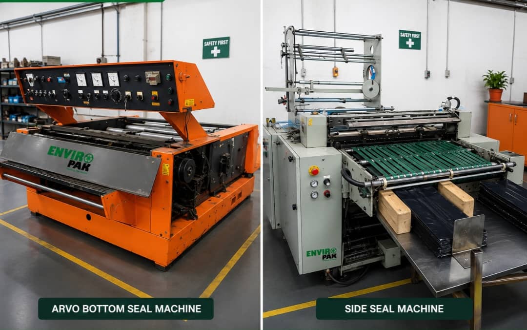 ARVO Bottom Seal Machine and Side Seal Machine