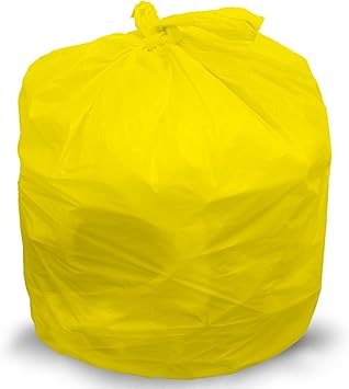 Sealed Yellow Bin Liner