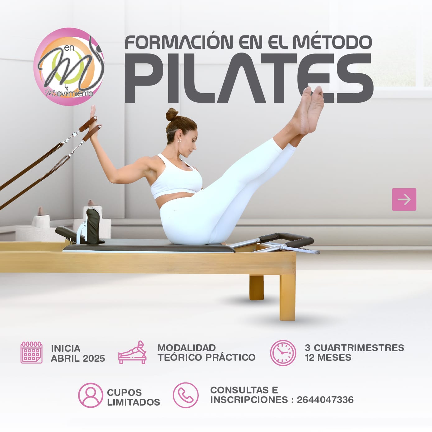 Formación en el Método Pilates de En Movimiento
