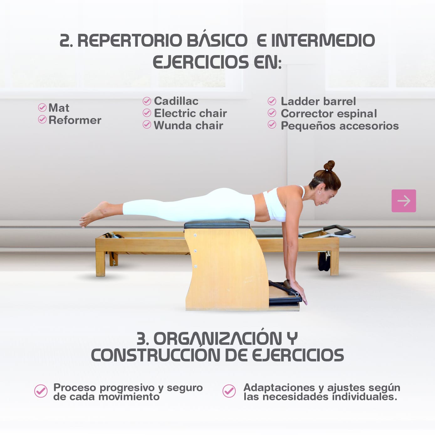 Repertorio básico e intermedio y construcción de ejercicios