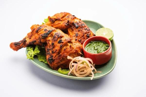 Tandoori Chicken Tikka - Al Hussain BBQ charcoal grill specialty