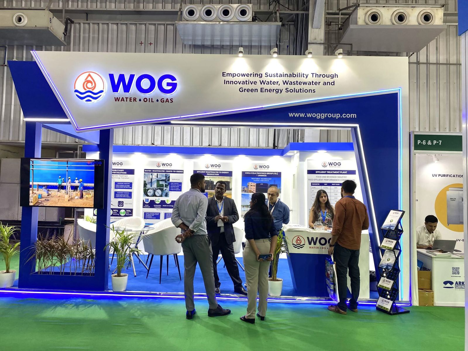 WOG Water Oil Gas Booth