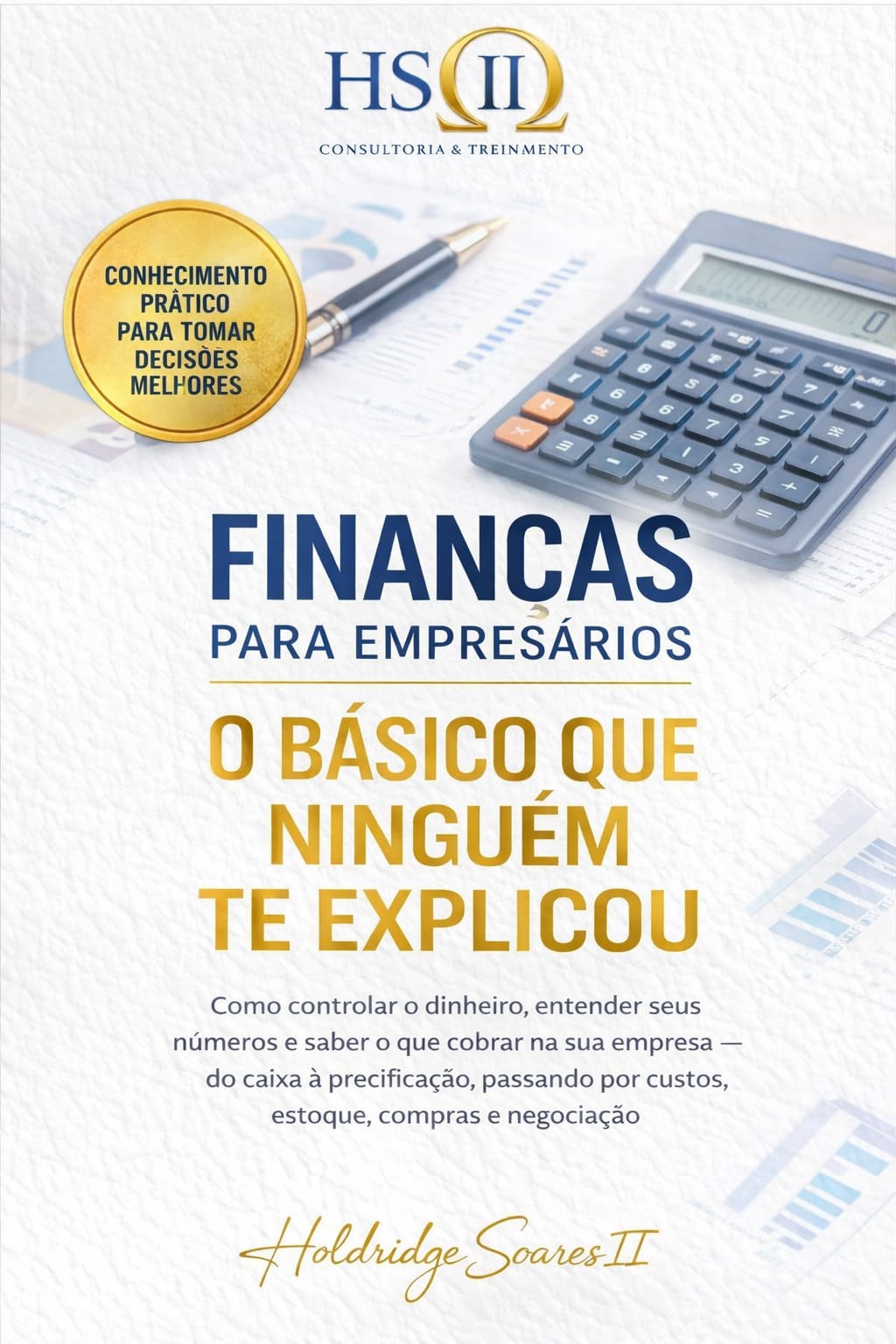 Capa do livro Finanças para Empresários: O básico que ninguém te explicou
