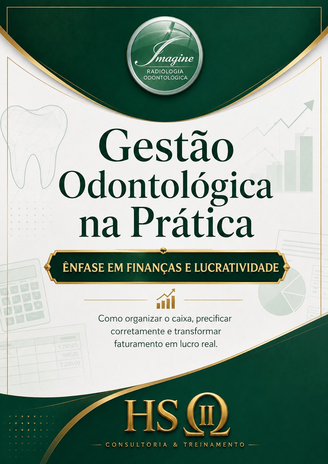 Capa do livro Gestão Odontológica na Prática: Ênfase em Finanças e Lucratividade