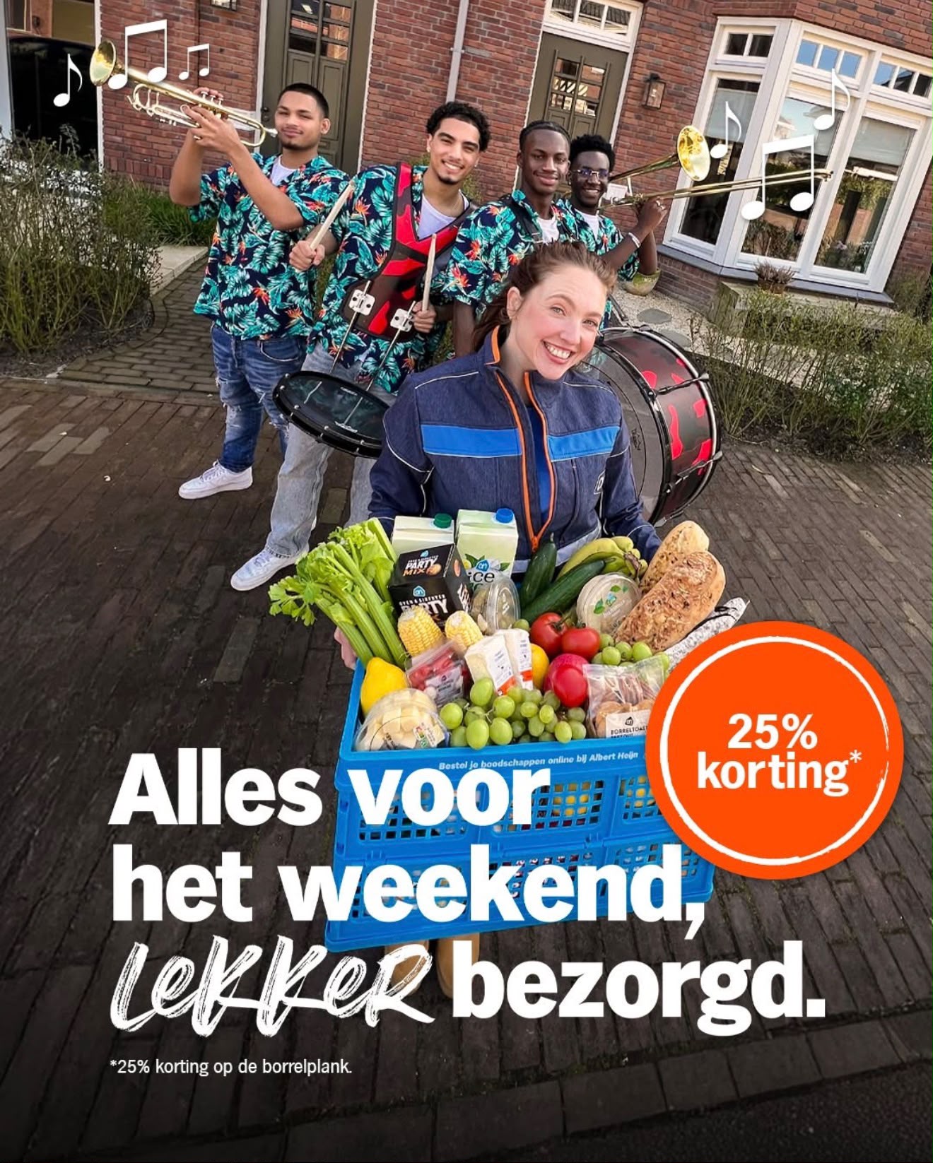 Albert Heijn Campagne Groepsfoto