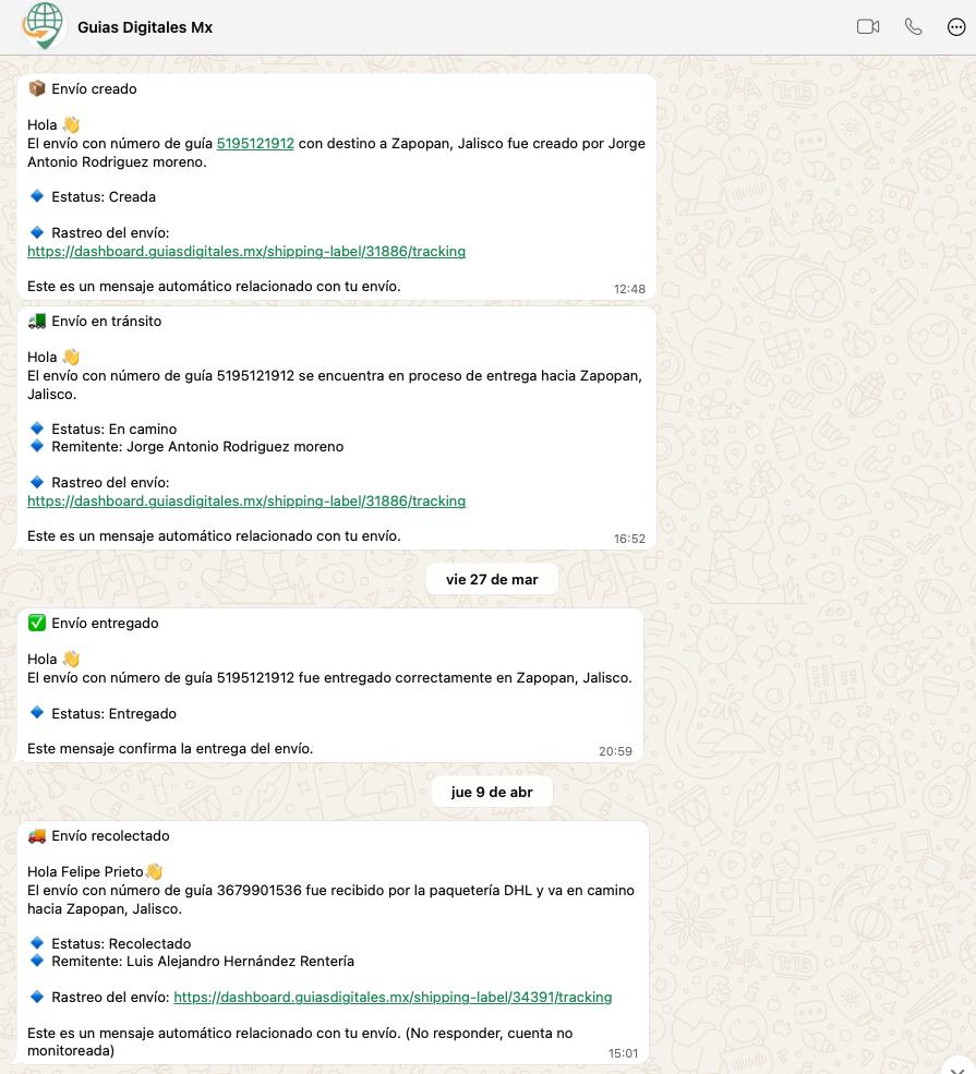 Notificaciones WhatsApp para Envíos: La Característica Revolucionaria