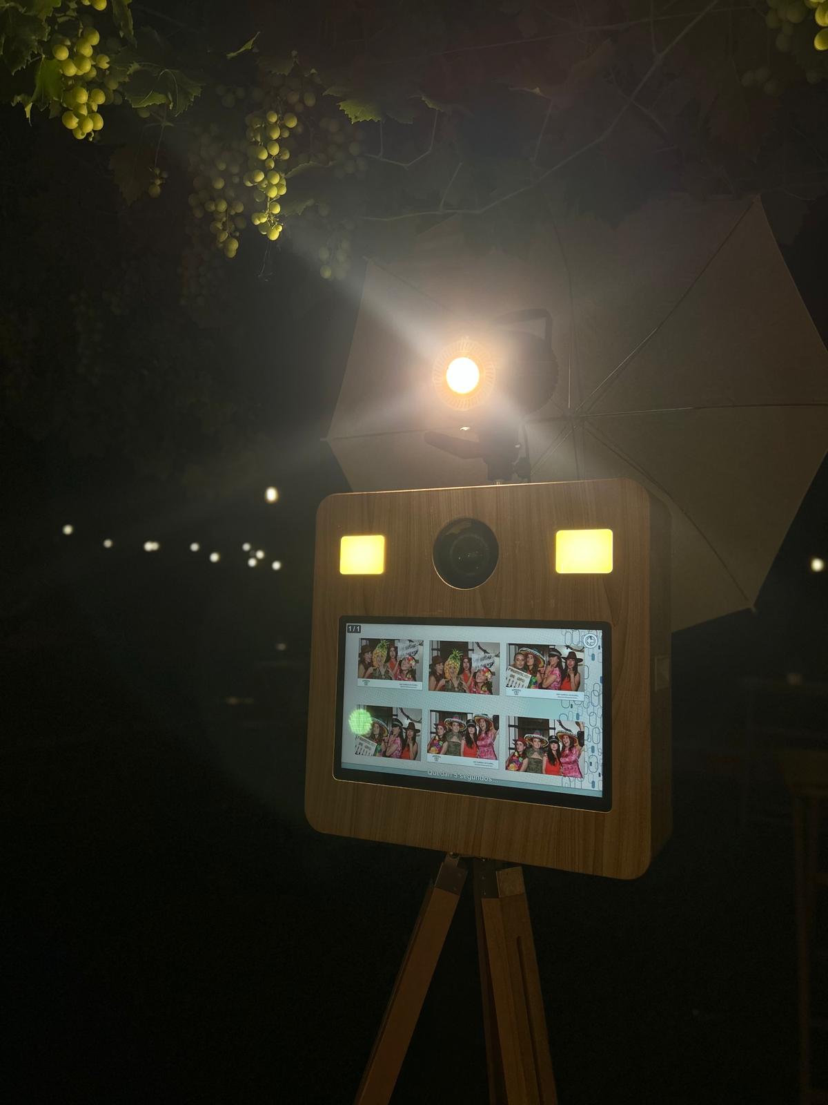 Fotomatón 360 con pantalla LED