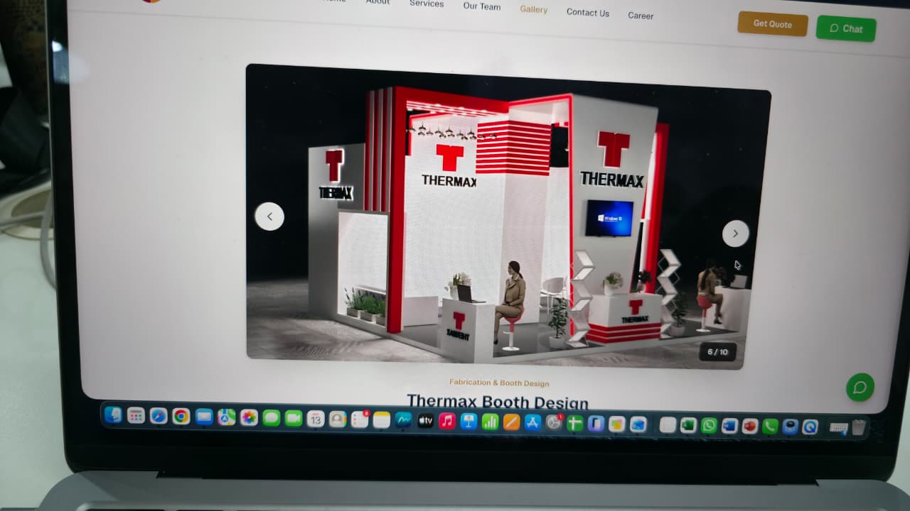 ONGC Exhibition Booth