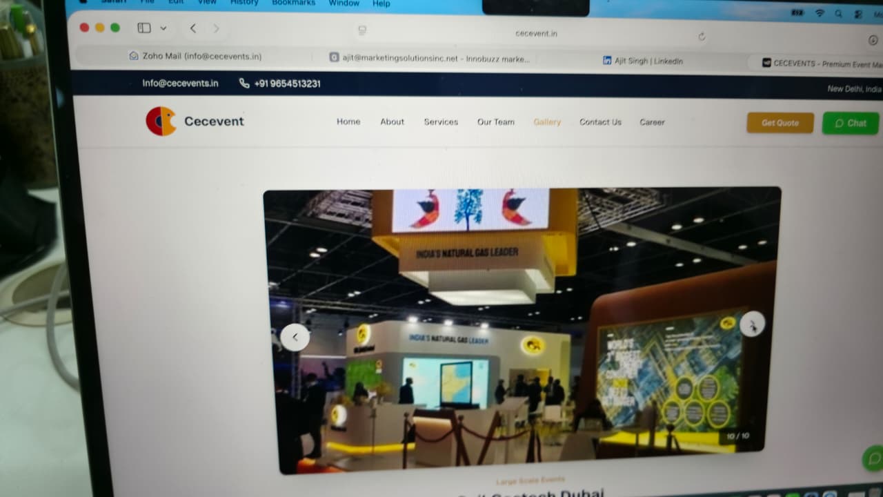 GAIL Gastech Dubai Exhibition