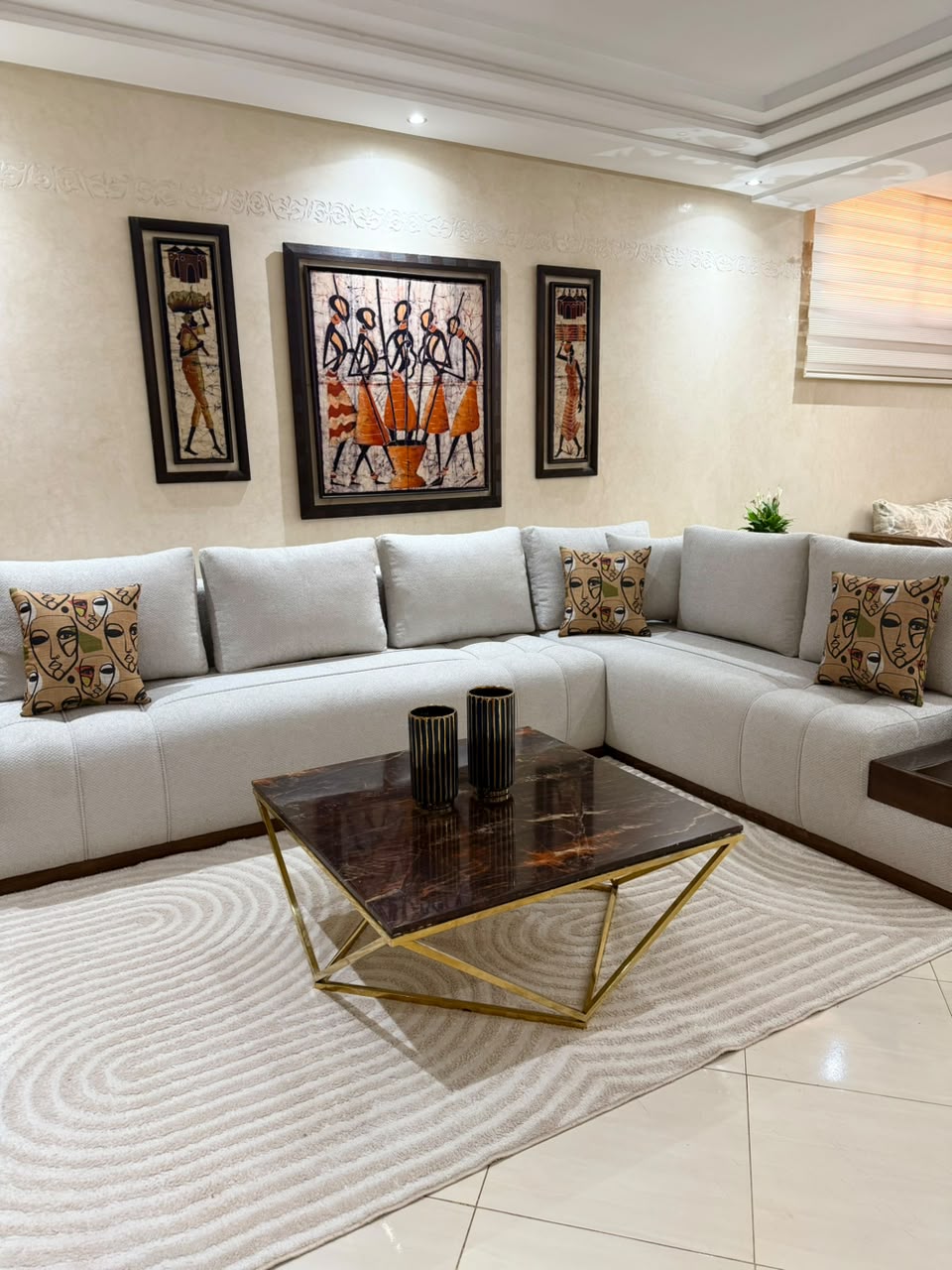 Salon Moderne Marocain