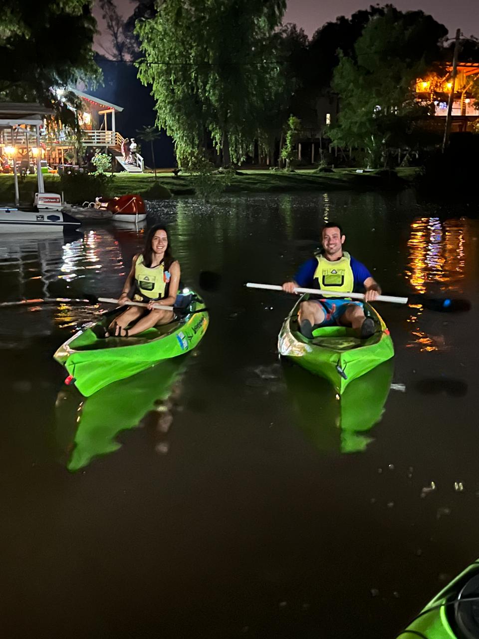 Kayak nocturno