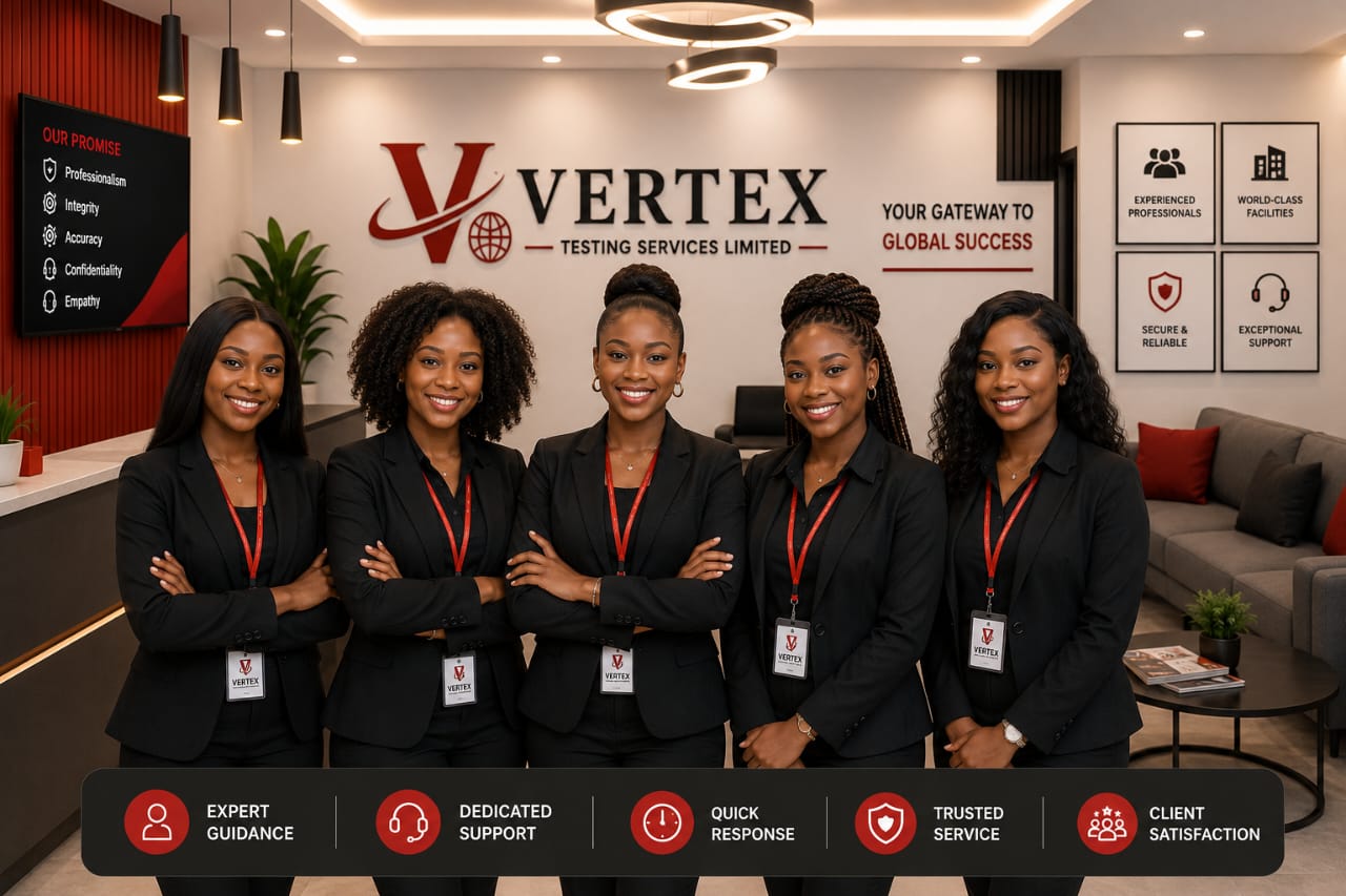 Professional Vertex Testing Services team