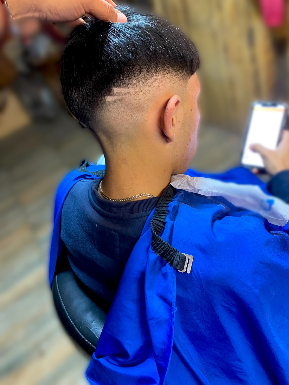 Corte realizado en Anthu Barber