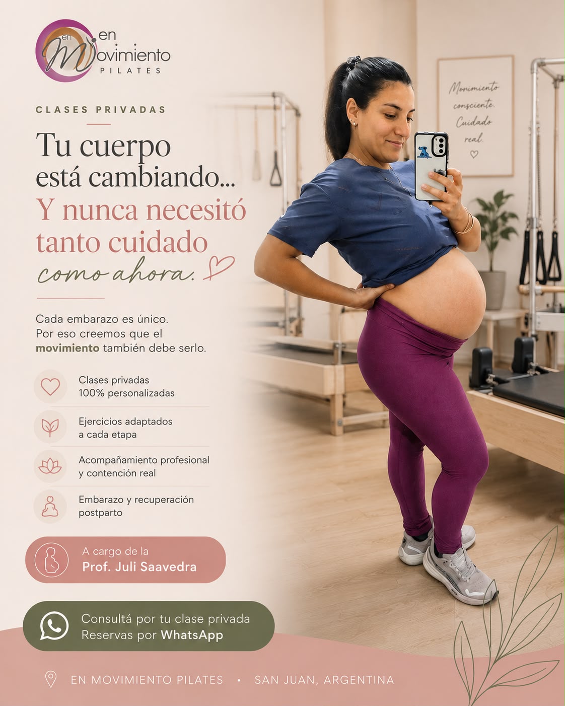 Pilates y embarazo