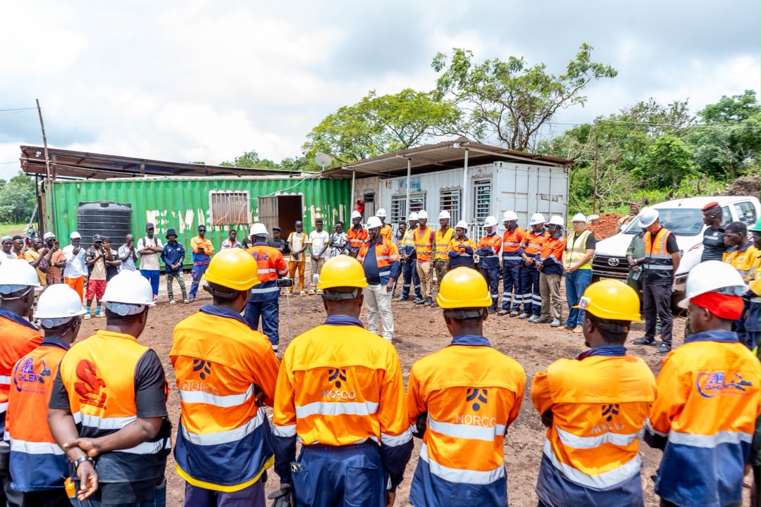 GHLEM workforce assembled for a site briefing