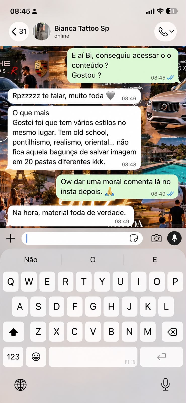 Depoimento Bianca Tattoo Sp