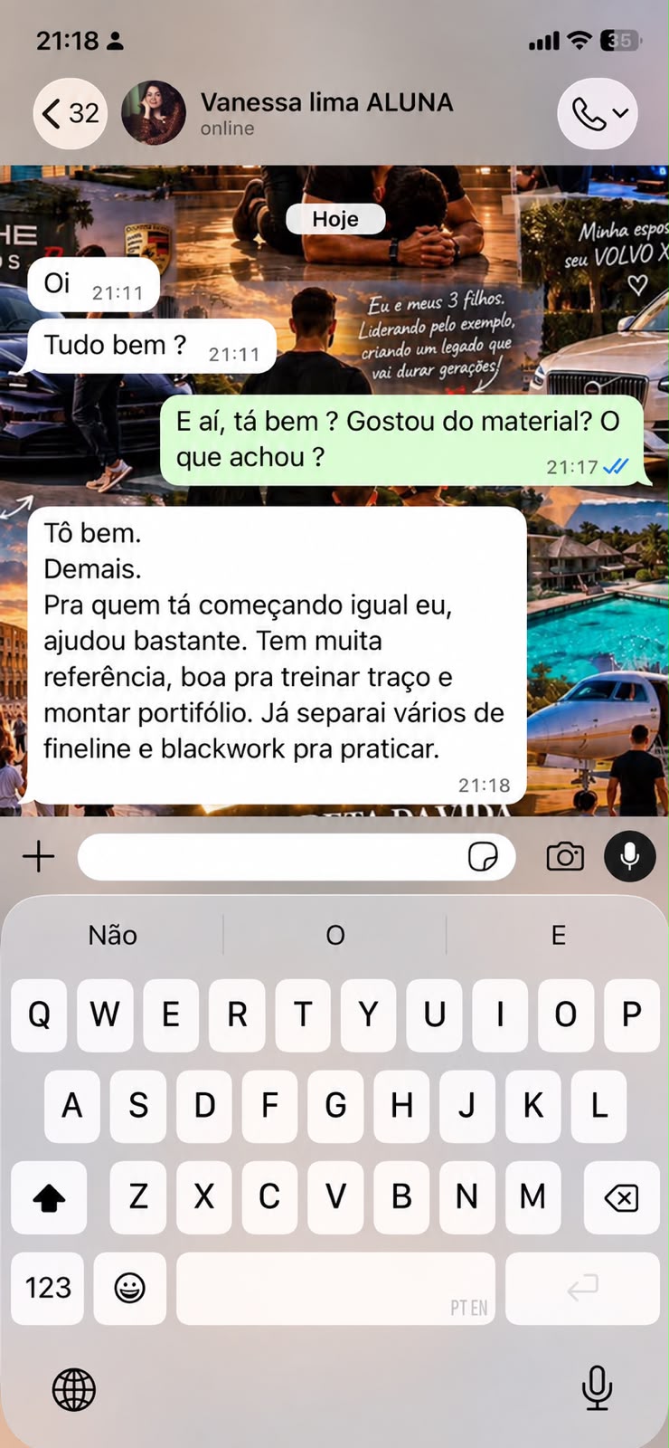 Depoimento Vanessa Lima aluna
