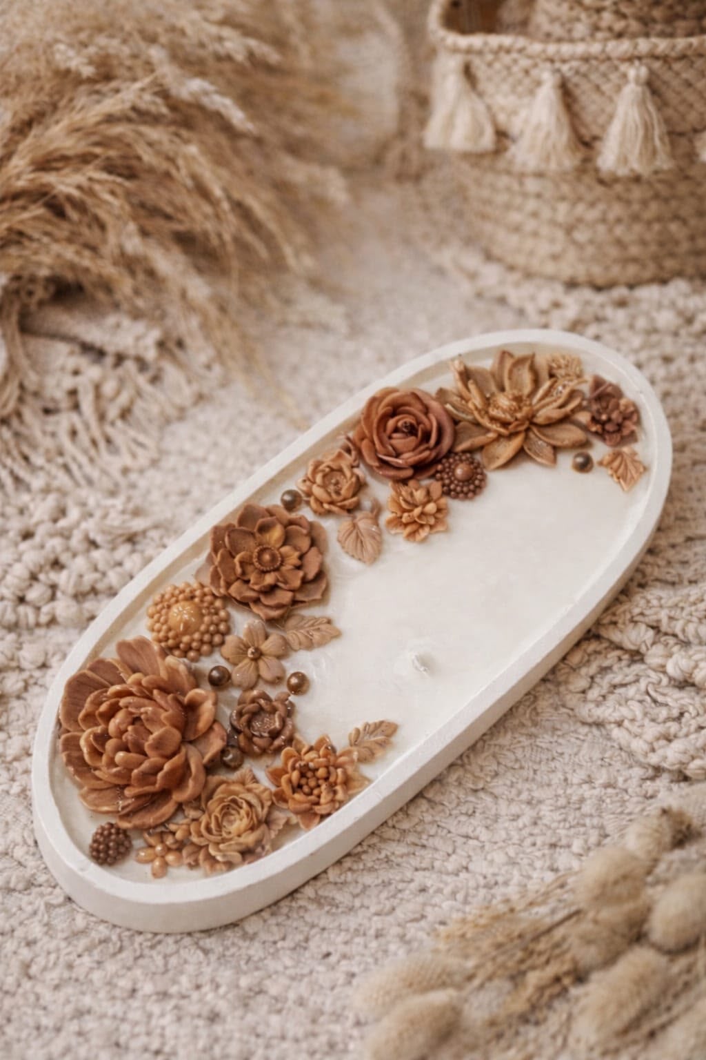 Botanical Bloom Tray Candle