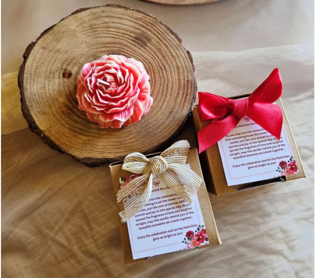 Rose Blessing Gift Candle