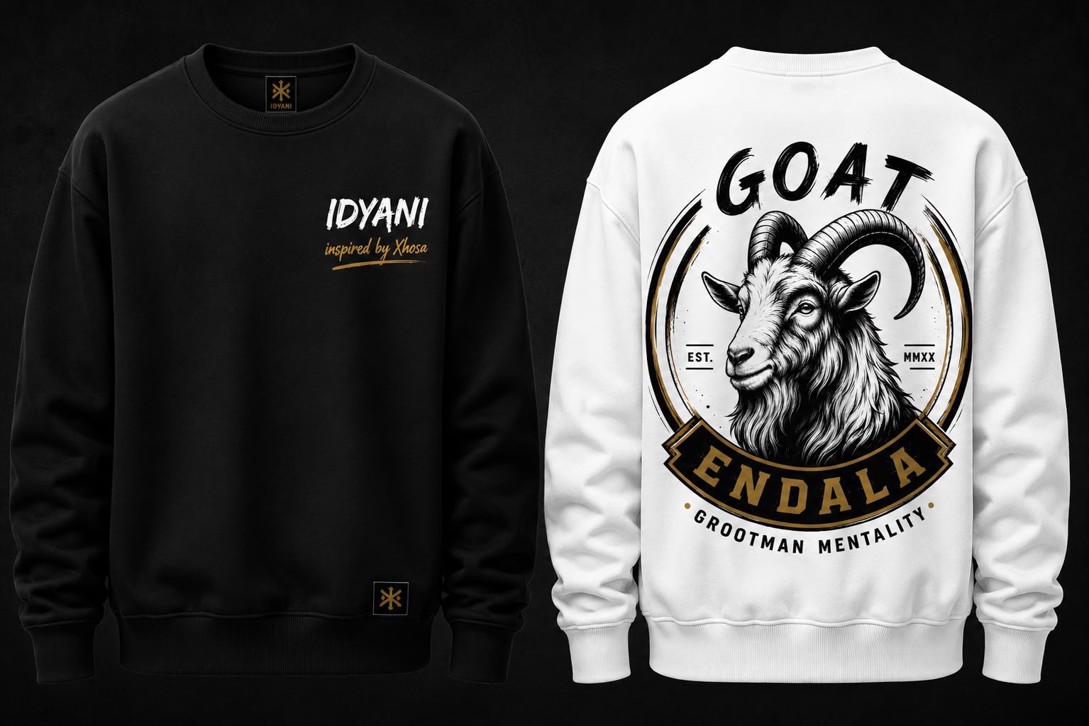 IDYANI Black Sweatshirt