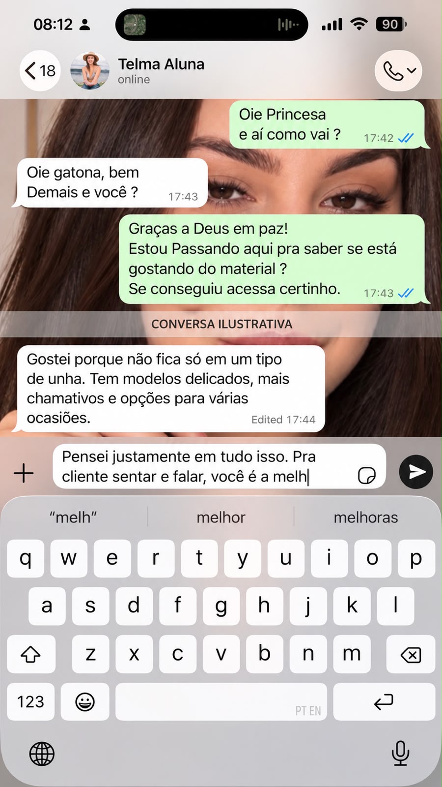 Depoimento de aluna