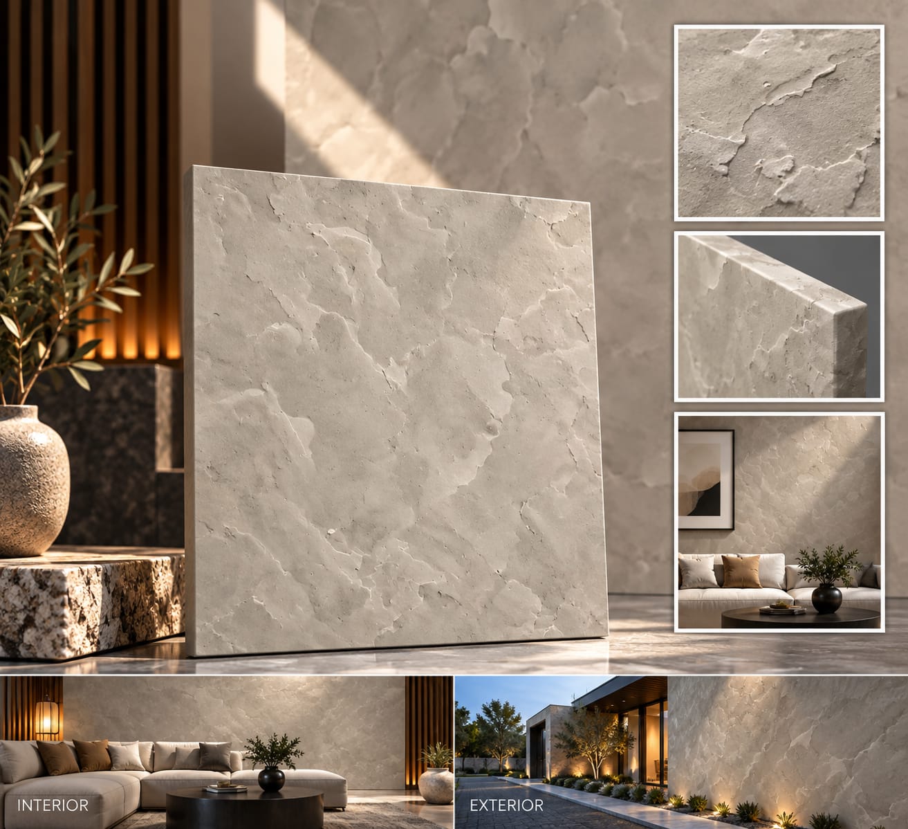 Mineral Veil decorative wall texture