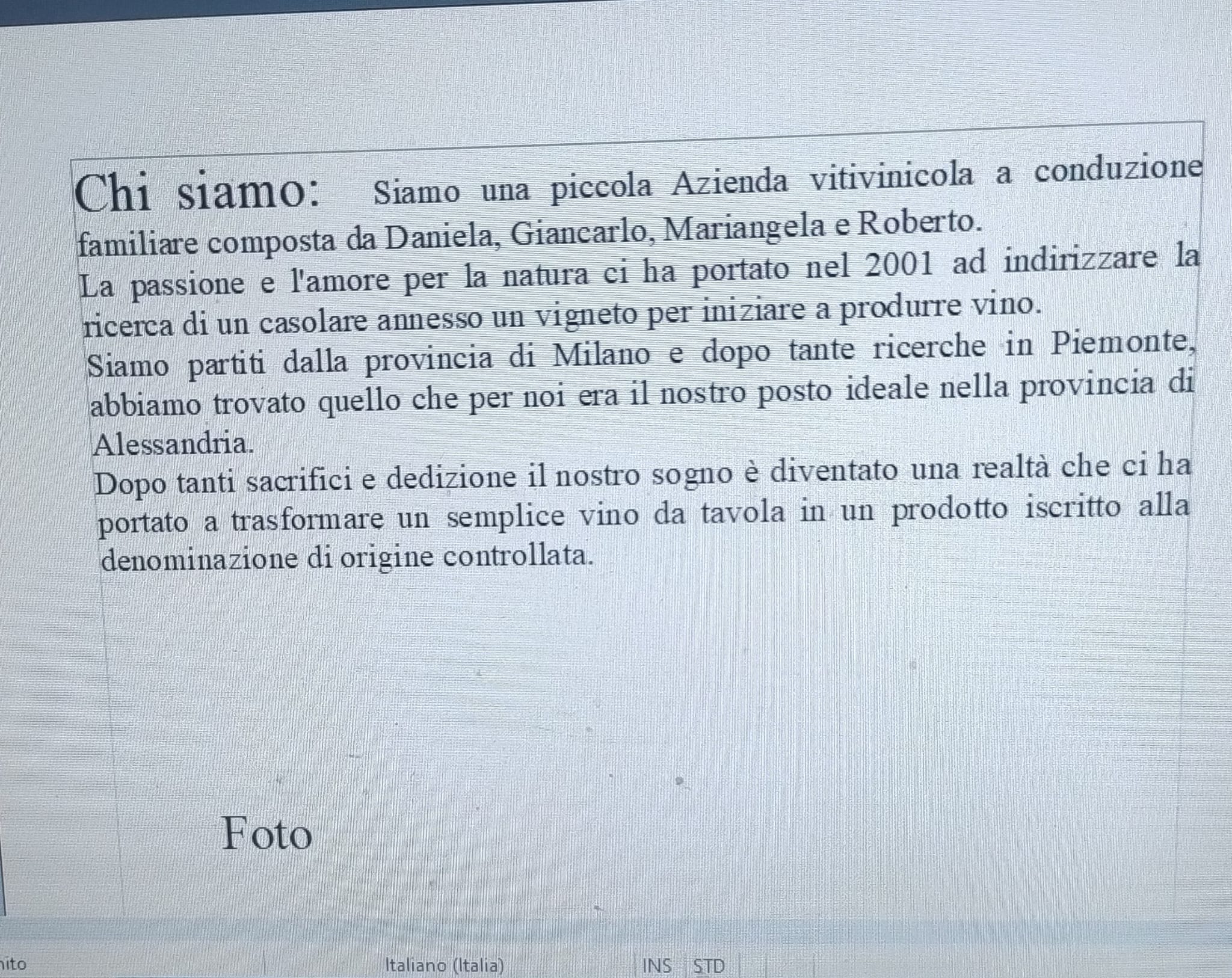La storia della famiglia Ca' Batitta
