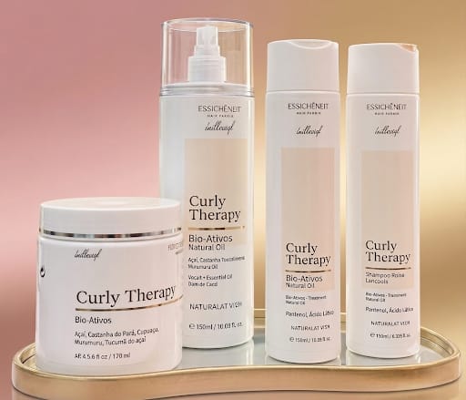 Linha Curly Therapy para cabelos cacheados