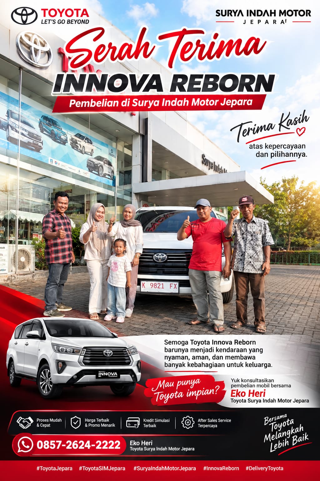 Toyota Innova Reborn - Keluarga bahagia bersama Toyota Jepara