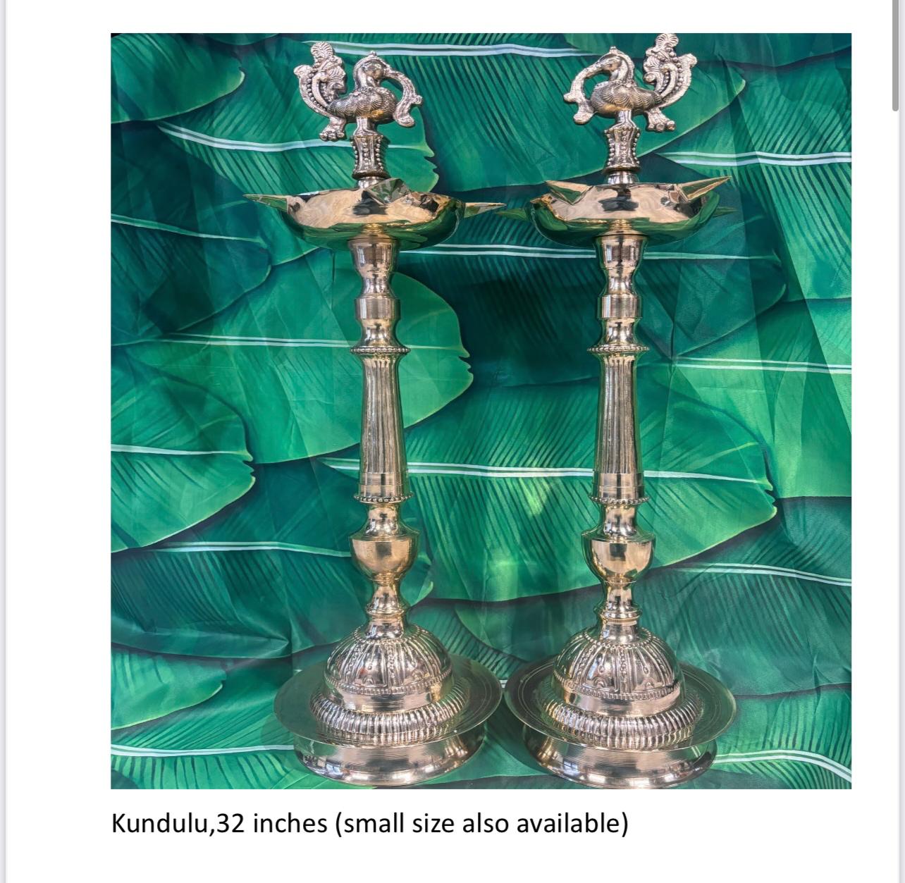Kundulu Brass Oil Lamps