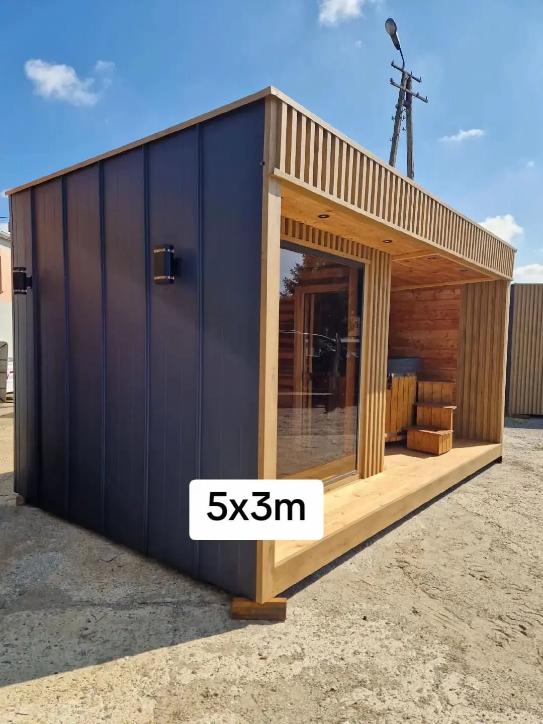 Sauna & Wellness 5x3m mit Whirlpool - Bild 2