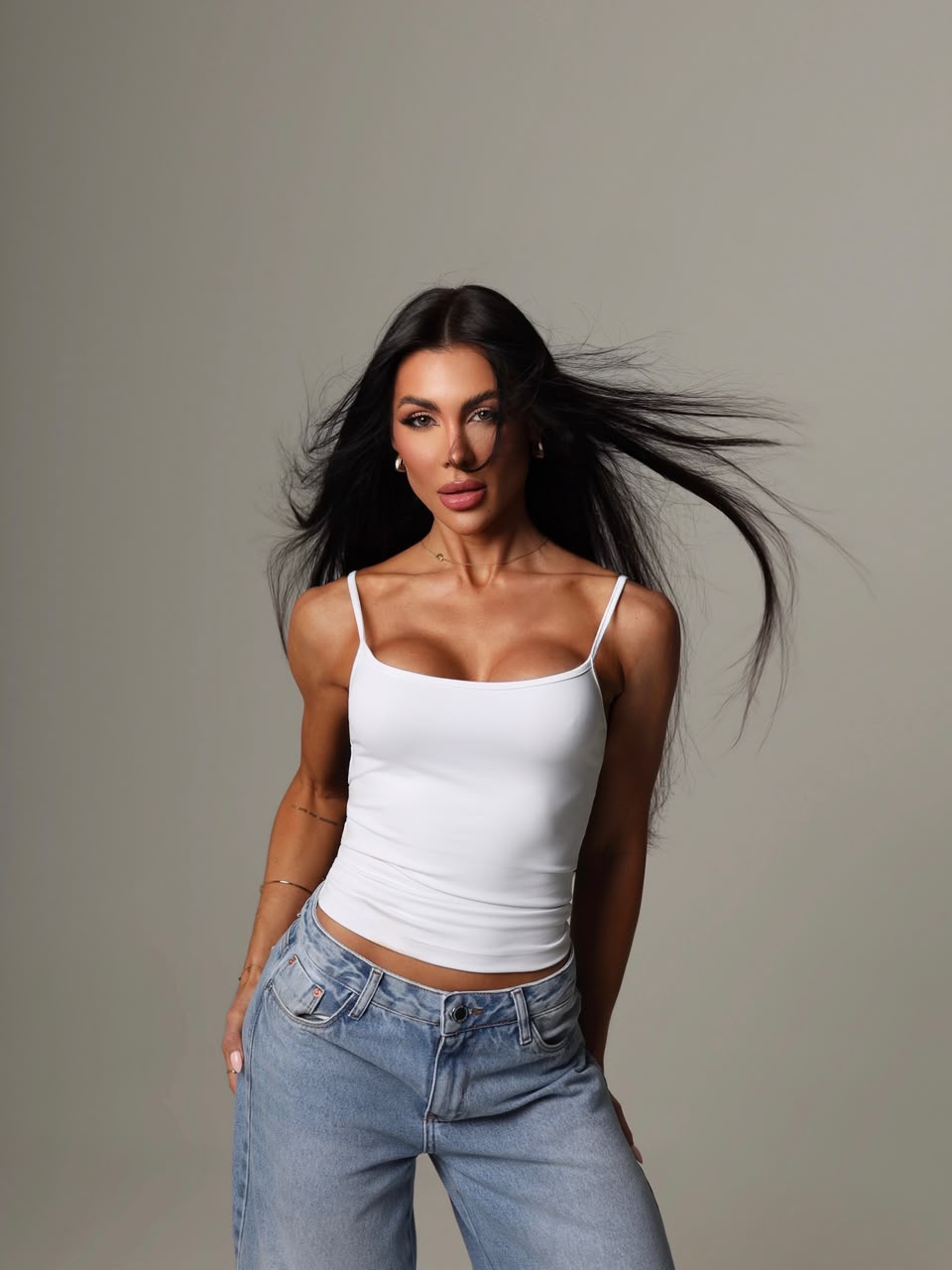 Dai Soave em retrato frontal editorial