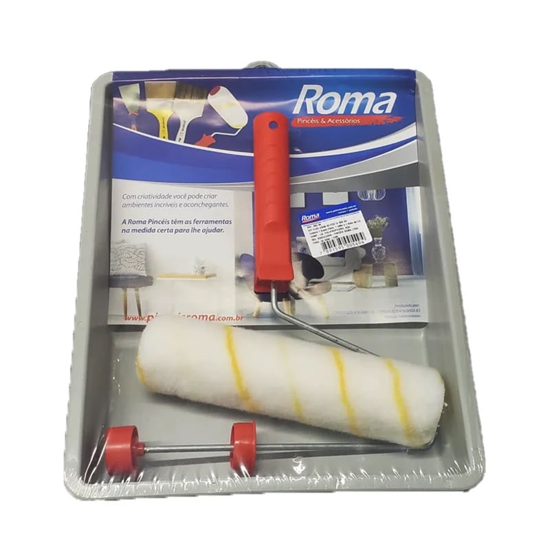 Kit de Pintura com Rolo Roma