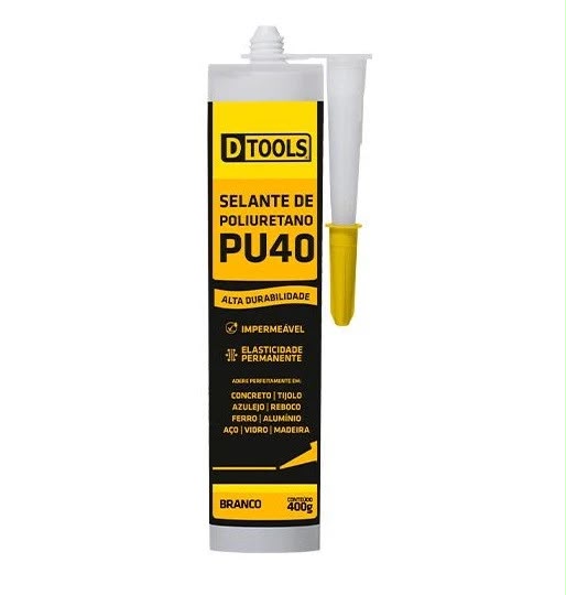 Selante de Poliuretano DTools PU40 Branco 400 g