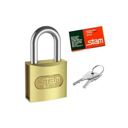 Cadeado de Latão STAM 30 mm com Chaves