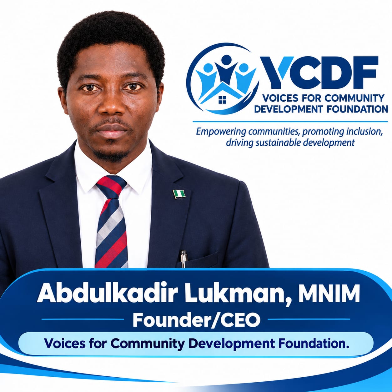 Portrait of Abdulkadir Lukman, MNIM, Founder / Executive Director